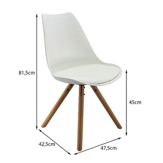 Silla Atlas - Blanco