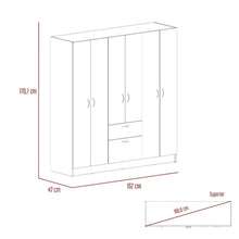 Combo para Habitación Runar, Incluye Closet y Organizador