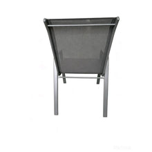 Set de 4 Sillas de Terraza Char, Gris, con Brazos y Patas de Metal