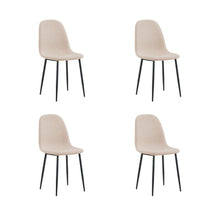 Combo para Sala Leo, Incluye Mesa Redonda de Vidrio y 4 Sillas