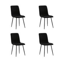 Combo para Sala Caprin, Incluye Mesa Redonda de Vidrio y 4 Sillas