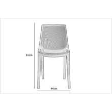 Sillas de Exterior Krang, Wengue, con Cómodo Espaldar