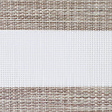 Persiana Enrollable Sheer Elegance Sheer Screen Fina Beige/café 180X142