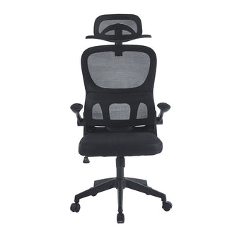 Silla de Oficina Presidente Syra, Negro