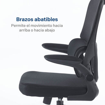 Silla de Oficina Presidente Syra, Negro