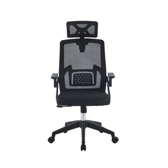 Silla de Oficina Presidente Doha Basculante, Negro
