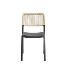 Silla Austin, Color Negro, con Espaldar Tejido