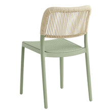 Set de 2 Sillas Austin, Color Verde Olivo, con Espaldar Tejido