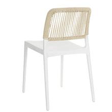 Silla Houston, Color Blanco, con Espaldar Tejido