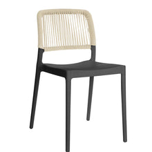 Silla Houston, Color Negro, con Espaldar Tejido