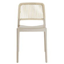Silla Houston, Color Taupe, con Espaldar Tejido