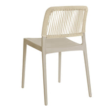 Set de 2 Sillas Houston, Color Taupe, con Espaldar Tejido