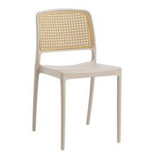 Silla Texas, Color Taupe y Beige, con Espaldar Transpirable