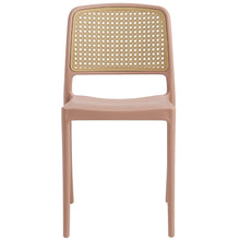 Silla Texas, Color Terracota y Beige, con Espaldar Transpirable