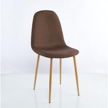 Sillas Clásicas Concept X2, Cáfé Oscuro y Café Claro, con Cómodo Espaldar