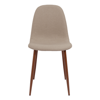 Sillas Clásicas Concept X2, Café Claro y Chocolate, con Cómodo Espaldar