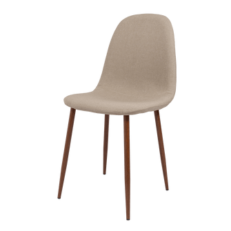 Sillas Clásicas Concept X2, Café Claro y Chocolate, con Cómodo Espaldar
