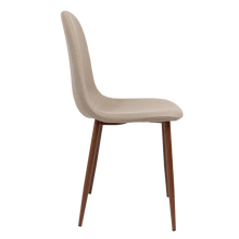 Sillas Clásicas Concept X4, Café Claro y Chocolate, con Cómodo Espaldar - VIRTUAL MUEBLES