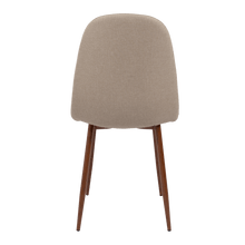 Sillas Clásicas Concept X4, Café Claro y Chocolate, con Cómodo Espaldar - VIRTUAL MUEBLES