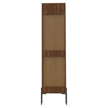 BORRADOR PLAGA Organizador de Baño Weist, Castaño, con patas metalicas en color negro