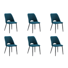 Silla Urban, Color Azul, Con espaldar y diseño moderno X6