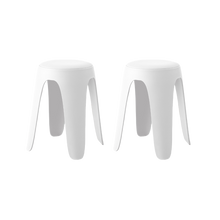 Butaco Con Cojin Else, Color Blanco, Diseño Moderno incluye cojín X2