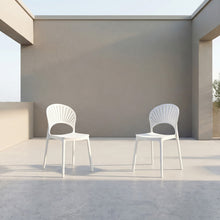 Silla Paraiso, Color Blanco, Con espaldar y Diseño moderno X2