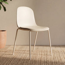 Set de 4 Sillas con Cojín Aiara, Color Blanco, Diseño Moderno