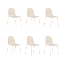 Silla Aiara, Color Blanco, diseño moderno X6