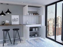 Cocina Integral Toronto, Blanco, Incluye Mesón Izquierdo ZF