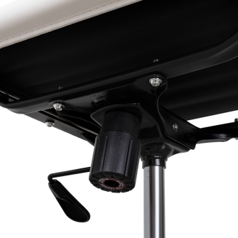 Silla Oficina X-56W, Blanca, con Cómodo Espaldar y Rodachines