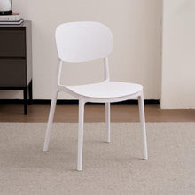 Silla Milan, Color Blanco, Con espaldar y diseño Moderno