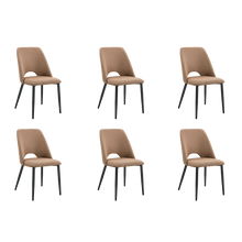 Silla Urban, Color Marrón, Con espaldar y diseño Moderno X6