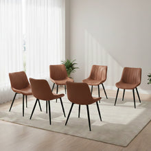 Silla Nova, Color Marrón, Con espaldar y diseño moderno X6