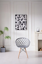 Silla Oasis con Brazos, Color Gris, Con espaldar