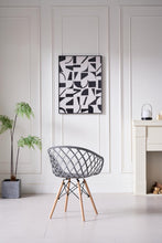 Silla Oasis con Brazos, Color Gris, Con espaldar