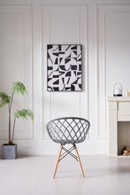 Silla Oasis con Brazos, Color Gris, con Espaldar