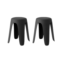 Butaco Con Cojin Else, Color Negro, Diseño Moderno incluye cojín X2