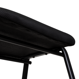 Silla Interlocutora, Negro, Con espaldar y diseño sencillo X2