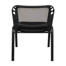 Silla Interlocutora, Negro, Con espaldar y diseño sencillo X2