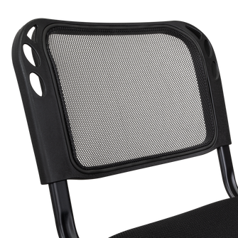 Silla Interlocutora, Negro, Con espaldar y diseño sencillo X2