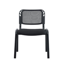 Silla Interlocutora, Negro, Con espaldar y diseño sencillo x5