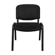 Silla Interlocutora, Negro, con Espaldar y Diseño Sencillo X6