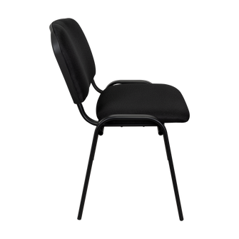 Silla Interlocutora, Negro, Con espaldar y diseño sencillo X4