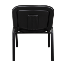 Silla Interlocutora, Negro, Con espaldar y diseño sencillo