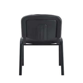 Silla Interlocutora, Negro, Con espaldar y diseño sencillo sin brazo x5