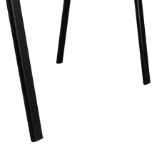 Set de 2 Sillas Interlocutora, Negro, con Espaldar y Diseño Sencillo sin Brazo