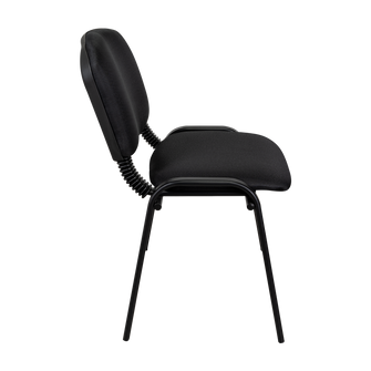 Silla Interlocutora, Negro, Con espaldar y diseño sencillo sin brazo X4