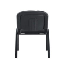 Silla Interlocutora, Negro, Con espaldar y diseño sencillo sin brazo paño x5