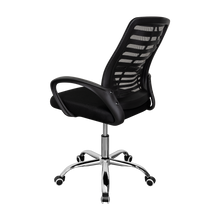 Silla de Escritorio Liz, Negro, cuenta con brazos y espaldar